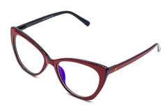 Red Katty Glasses Frame - RM06
