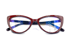 Red Katty Glasses Frame - RM06