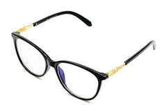 Black Zuma Glasses Frame - RM16