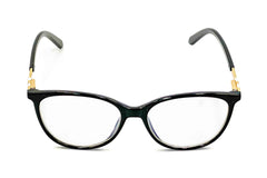 Black Zuma Glasses Frame - RM16
