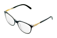 Zuma Glasses Frame Black/Transparent - RM17