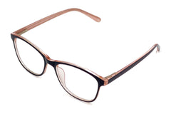 Merlin Glasses Frame Pink Black - RM38
