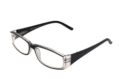 High DIOPTRIE Side Black Eyeglasses - OCV52