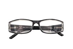 High DIOPTRIE Side Black Eyeglasses - OCV52